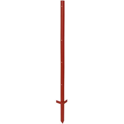 AKO - Poteau d’angle en acier - 115 cm - 2 mm - Poteau de clôture - Publicité AKO - Poteau d’angle en acier - 115 cm - 2 mm - Poteau de clôture - Publicité