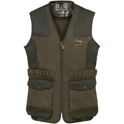 Gilet sanglier PERCUSSION Tradition Brode Vert - Publicité Gilet sanglier PERCUSSION Tradition Brode Vert - Publicité