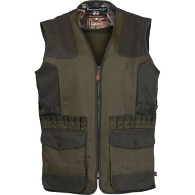 Gilet PERCUSSION Tradition Brode Vert - Publicité Gilet PERCUSSION Tradition Brode Vert - Publicité