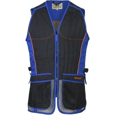 Gilet PERCUSSION Ball Trap Evo Bleu - Publicité Gilet PERCUSSION Ball Trap Evo Bleu - Publicité