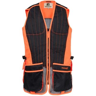 Gilet PERCUSSION Ball Trap Evo Orange - Publicité Gilet PERCUSSION Ball Trap Evo Orange - Publicité
