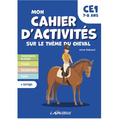 Cahier d'activités Lavauzelle Niveau CE1 Bleu - Publicité Cahier d'activités Lavauzelle Niveau CE1 Bleu - Publicité