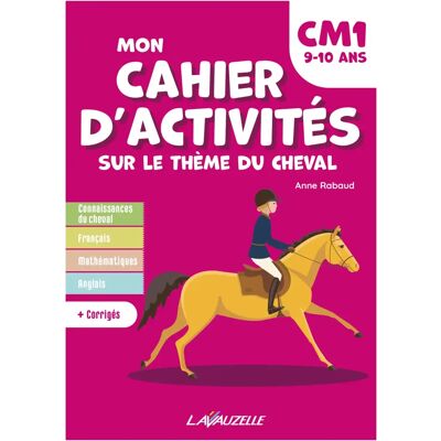 Cahier d'activités Lavauzelle Niveau CM1 Rouge - Publicité Cahier d'activités Lavauzelle Niveau CM1 Rouge - Publicité