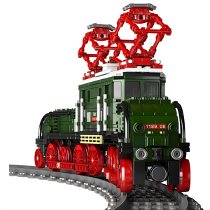 MOULD KING - 12023 World Railway Electric Locomotive - Briques - Publicité MOULD KING - 12023 World Railway Electric Locomotive - Briques - Publicité