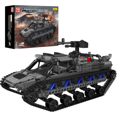 Mould King 20030 Char Militaire Bloc de Construction - Voiture Tout-Terrain Télécommandée - Publicité Mould King 20030 Char Militaire Bloc de Construction - Voiture Tout-Terrain Télécommandée - Publicité
