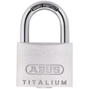 Abus Cadenas Titalium 64-50mm Blister TU - Publicité Abus Cadenas Titalium 64-50mm Blister TU - Publicité