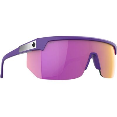 Lunettes de soleil SPY Super Flynn ANSI (Matte Purple - Happy Gray Green Pink Mirror) TU - Publicité Lunettes de soleil SPY Super Flynn ANSI (Matte Purple - Happy Gray Green Pink Mirror) TU - Publicité
