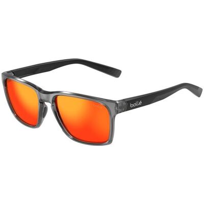 Lunettes de soleil BOLLé REVERENCE (Anthracite Crystal Black - Sunrise Polarized) cat 3 M - Publicité Lunettes de soleil BOLLé REVERENCE (Anthracite Crystal Black - Sunrise Polarized) cat 3 M - Publicité