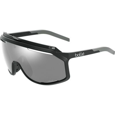 Lunettes de soleil vélo Bollé Chronoshield (Black Matte Volt+ Cold White) TU - Publicité Lunettes de soleil vélo Bollé Chronoshield (Black Matte Volt+ Cold White) TU - Publicité