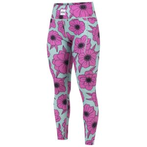 Collant technique EIVY 26 Pocket Tights (Turquoise Flower) Femme S - Publicité Collant technique EIVY 26 Pocket Tights (Turquoise Flower) Femme S - Publicité