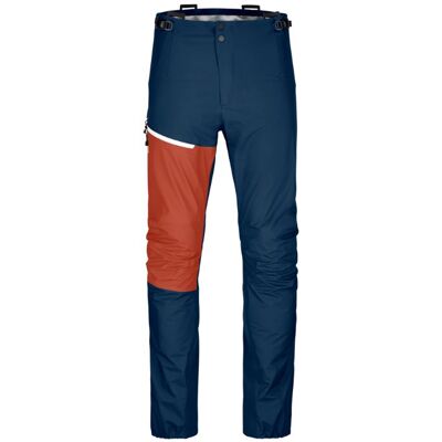 Ortovox Westalpen 3L Light - pantalon d'alpinisme - homme Bleu/Rouge L - Publicité Ortovox Westalpen 3L Light - pantalon d'alpinisme - homme Bleu/Rouge L - Publicité