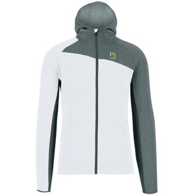 Polaire KARPOS AVERAU F-Z HOODIE FL (BRIGHT WHITE/DARK SLATE) Homme XL - Publicité Polaire KARPOS AVERAU F-Z HOODIE FL (BRIGHT WHITE/DARK SLATE) Homme XL - Publicité
