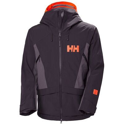 Veste de ski HELLY HANSEN SOGN TINDEN SHELL JACKET (BLACK GRAPE) Homme XXL - Publicité Veste de ski HELLY HANSEN SOGN TINDEN SHELL JACKET (BLACK GRAPE) Homme XXL - Publicité