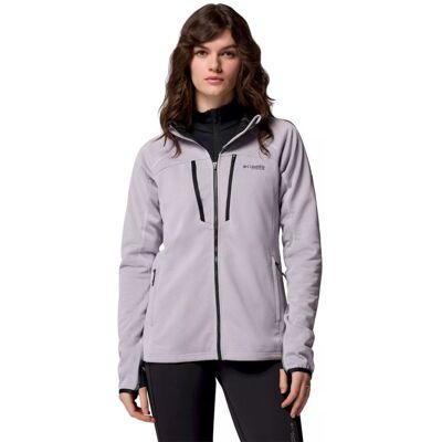 Polaire COLUMBIA Arctic Crest Bonded Full Zip (Lavender Pearl,Black) Femme XS - Publicité Polaire COLUMBIA Arctic Crest Bonded Full Zip (Lavender Pearl,Black) Femme XS - Publicité