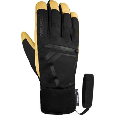 REUSCH Down Spirit GORE-TEX SC - Femme, Taille 10, noir-beige, Gants de ski - Publicité REUSCH Down Spirit GORE-TEX SC - Femme, Taille 10, noir-beige, Gants de ski - Publicité