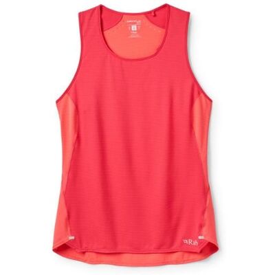 Débardeur RAB Sonic Ultra Vest Wmns (Watermelon/Hibiscus) Femme S (10 UK) - Publicité Débardeur RAB Sonic Ultra Vest Wmns (Watermelon/Hibiscus) Femme S (10 UK) - Publicité