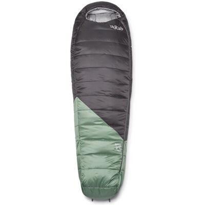 Sac de couchage RAB Radeon 0C / 32F Wmns (Dark Fig Green/Graphene) Femme LONG - LEFT ZIP - Publicité Sac de couchage RAB Radeon 0C / 32F Wmns (Dark Fig Green/Graphene) Femme LONG - LEFT ZIP - Publicité