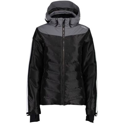 Veste de ski CMP Woman Jacket zip hood (noir) femme XXS (D34) - Publicité Veste de ski CMP Woman Jacket zip hood (noir) femme XXS (D34) - Publicité