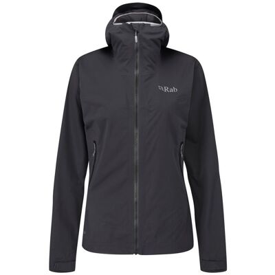 Veste imperméable Rab Kinetic Jacket 2.0 (Beluga) femme XS (8 UK) - Publicité Veste imperméable Rab Kinetic Jacket 2.0 (Beluga) femme XS (8 UK) - Publicité