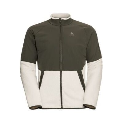 Polaire ODLO Halden Cosy Full zip (deep depths - almond milk) homme L - Publicité Polaire ODLO Halden Cosy Full zip (deep depths - almond milk) homme L - Publicité