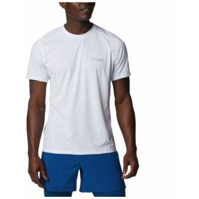 Haut Technique COLUMBIA Titan Ultra Iii Short Sleeve (White) Homme S - Publicité Haut Technique COLUMBIA Titan Ultra Iii Short Sleeve (White) Homme S - Publicité