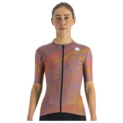 Maillot de vélo Sportful Cliff Supergiara Jersey (Mauve) femme XS - Publicité Maillot de vélo Sportful Cliff Supergiara Jersey (Mauve) femme XS - Publicité