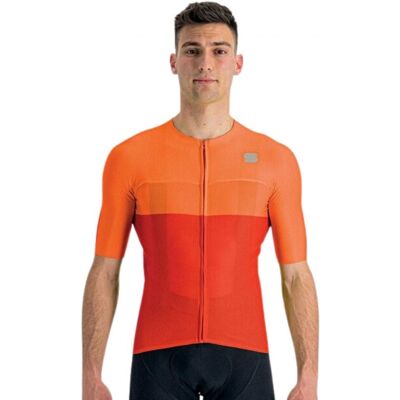 Maillot de vélo Sportful Light Pro Jersey (CHILI RED CARROT) homme M - Publicité Maillot de vélo Sportful Light Pro Jersey (CHILI RED CARROT) homme M - Publicité