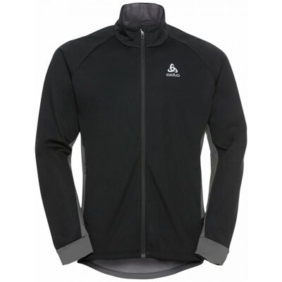 Veste Odlo Brensholmen (Black - New Odlo Graphite Grey) Homme M - Publicité Veste Odlo Brensholmen (Black - New Odlo Graphite Grey) Homme M - Publicité