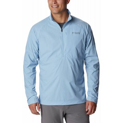 Manches longues Columbia Titan Pass Lightweight 1/2 Zip (jet stream) homme S - Publicité Manches longues Columbia Titan Pass Lightweight 1/2 Zip (jet stream) homme S - Publicité
