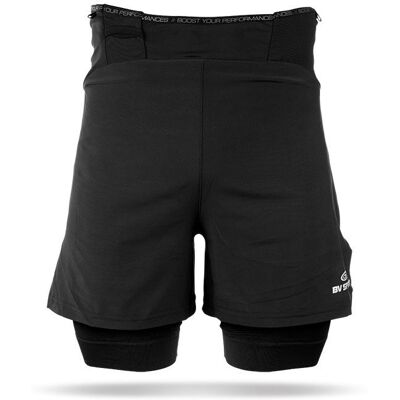 BV SPORT - CSX Evo2 Combo - Short - Noir - L - Publicité BV SPORT - CSX Evo2 Combo - Short - Noir - L - Publicité