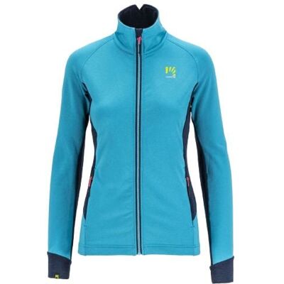Veste KARPOS PIZZ.EVO W F-Z FL (SKY CAPTAIN/BLUE ATOLL) Femme L - Publicité Veste KARPOS PIZZ.EVO W F-Z FL (SKY CAPTAIN/BLUE ATOLL) Femme L - Publicité
