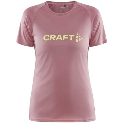 T-shirt trail running CRAFT Core Essence Logo Tee W (DAWN) femme XS - Publicité T-shirt trail running CRAFT Core Essence Logo Tee W (DAWN) femme XS - Publicité