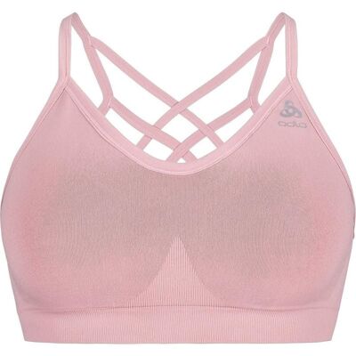 Brassière ODLO Seamless Soft (Pale mauve - Grey Melange) femme XS - Publicité Brassière ODLO Seamless Soft (Pale mauve - Grey Melange) femme XS - Publicité
