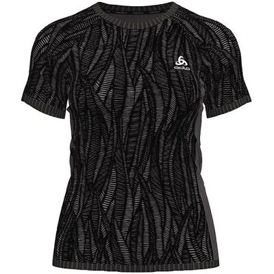 T-shirt de running ODLO Zeroweight Ceramicool (black - space dye) XS - Publicité T-shirt de running ODLO Zeroweight Ceramicool (black - space dye) XS - Publicité
