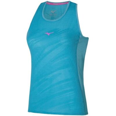 Débardeur MIZUNO Premium Aero Tank WOS (Blue Glow) Femme M - Publicité Débardeur MIZUNO Premium Aero Tank WOS (Blue Glow) Femme M - Publicité