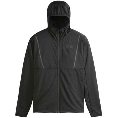 Gilet PICTURE BAKE GRID FZ FLEECE (A Black) Homme M - Publicité Gilet PICTURE BAKE GRID FZ FLEECE (A Black) Homme M - Publicité