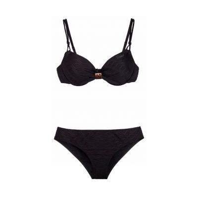 BREAKSTER BCUP wire bikini PROTEST - true black XL/42 - Publicité BREAKSTER BCUP wire bikini PROTEST - true black XL/42 - Publicité