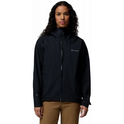 Veste imperméable COLUMBIA Trailborne 2.5L Shell (Black) Femme XS - Publicité Veste imperméable COLUMBIA Trailborne 2.5L Shell (Black) Femme XS - Publicité