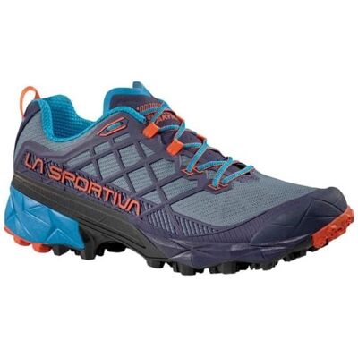 Chaussures de trail LA SPORTIVA Akyra II (Hurricane/Cherry Tomato) Homme 38,5 - Publicité Chaussures de trail LA SPORTIVA Akyra II (Hurricane/Cherry Tomato) Homme 38,5 - Publicité