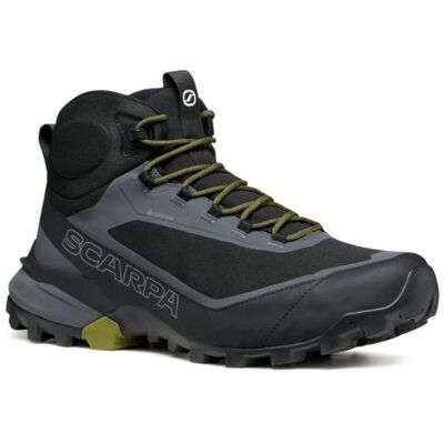 Chaussures de randonnée SCARPA Ribelle Cross 2 Mid GTX (Black Olive) Homme 41,5 - Publicité Chaussures de randonnée SCARPA Ribelle Cross 2 Mid GTX (Black Olive) Homme 41,5 - Publicité