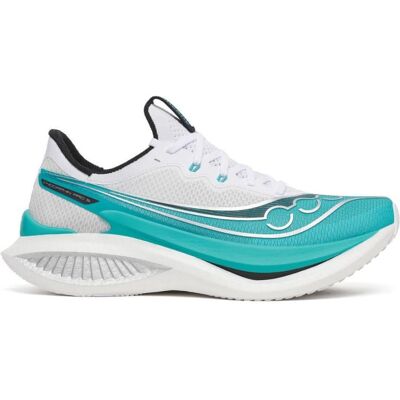 Chaussures de running SAUCONY ENDORPHIN PRO 5 (WHITE/TRANQUIL) Homme 47 - Publicité Chaussures de running SAUCONY ENDORPHIN PRO 5 (WHITE/TRANQUIL) Homme 47 - Publicité