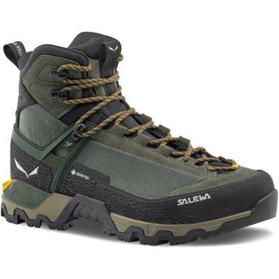 Chaussure de montagne SALEWA MTN TRAINER 3 TECH MID GTX M (Faded Green/Forest Night) homme 9,5 - Publicité Chaussure de montagne SALEWA MTN TRAINER 3 TECH MID GTX M (Faded Green/Forest Night) homme 9,5 - Publicité