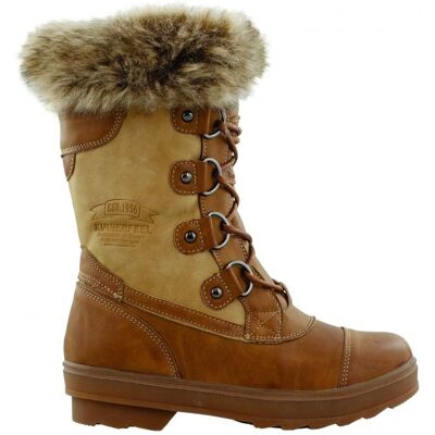 Botte après ski femme Aponi Kimberfeel (Caramel) 35 - Publicité Botte après ski femme Aponi Kimberfeel (Caramel) 35 - Publicité