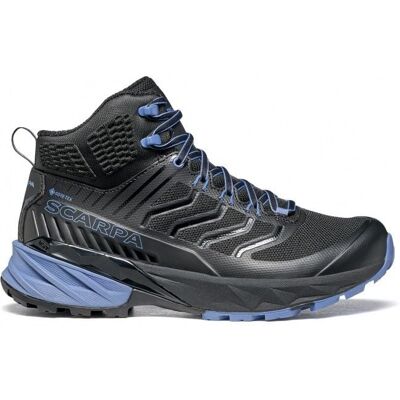 Chaussures de randonnée SCARPA Rush Mid GTX Wmn (BLACK PROVENCE) Femme 38.5 (5 1/3 UK) - Publicité Chaussures de randonnée SCARPA Rush Mid GTX Wmn (BLACK PROVENCE) Femme 38.5 (5 1/3 UK) - Publicité