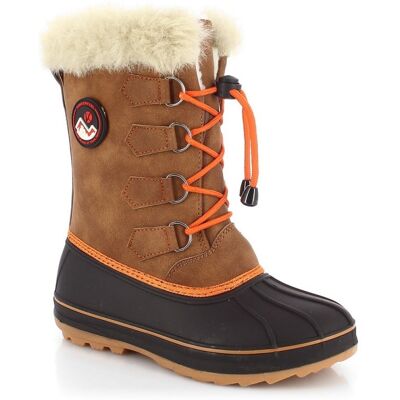 Bottes après-ski Kimberfeel Sonik (Marron) enfant 29 - Publicité Bottes après-ski Kimberfeel Sonik (Marron) enfant 29 - Publicité