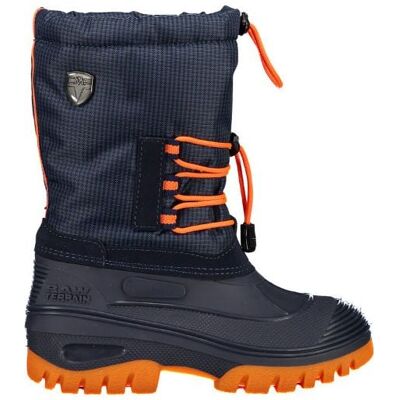 Botte de neige CMP Kids Ahto WP (Bleu - Orange Fluo) enfant 27 - Publicité Botte de neige CMP Kids Ahto WP (Bleu - Orange Fluo) enfant 27 - Publicité