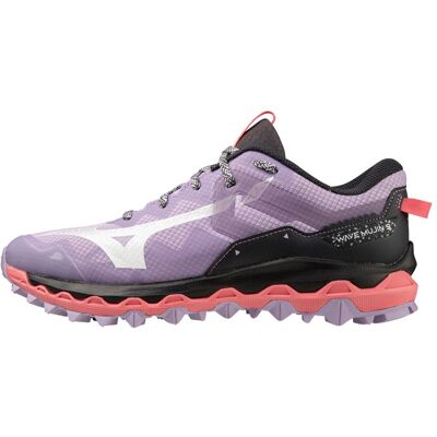 Chaussure de trail MIZUNO Wave Mujin 9 (PastelLilac/White/SunCoral) Femme 38 (5 UK) - Publicité Chaussure de trail MIZUNO Wave Mujin 9 (PastelLilac/White/SunCoral) Femme 38 (5 UK) - Publicité