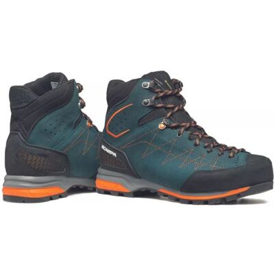 Chaussures de randonnée SCARPA Zodiac Trek GTX (Petrol Rust Orange) 46.5 (11.5 UK) - Publicité Chaussures de randonnée SCARPA Zodiac Trek GTX (Petrol Rust Orange) 46.5 (11.5 UK) - Publicité