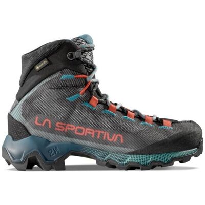 Chaussures de randonée La Sportiva Aequilibrium Hike Woman Goretex (Carbon/Malibu Blue) femme 42 - Publicité Chaussures de randonée La Sportiva Aequilibrium Hike Woman Goretex (Carbon/Malibu Blue) femme 42 - Publicité