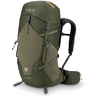 Sac à dos randonnée RAB Exion 38L (Army) M/L - Publicité Sac à dos randonnée RAB Exion 38L (Army) M/L - Publicité